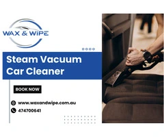 Full Interior Steam Cleaning Sydney | Wax & Wipe Car Detailing