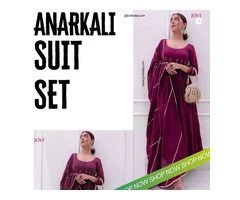 Premium Cotton Anarkali Suit Sets at JOVI India