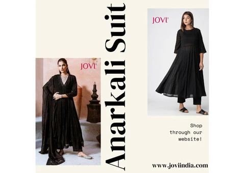 Premium Cotton Anarkali Suit Sets at JOVI India - 4/11