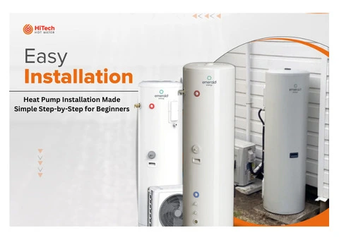 Sustainable Hot Water with Our Heat Pump Installations