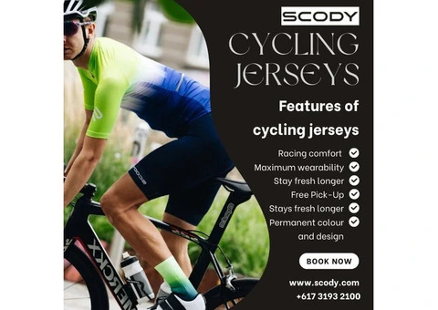 For Sale: High-Performance Cycling Jerseys by Scody