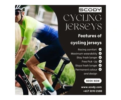 For Sale: High-Performance Cycling Jerseys by Scody