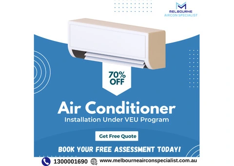 Slash Your Cooling Costs – Save Up to 70% on Air Conditioner Installation in Melbourne!