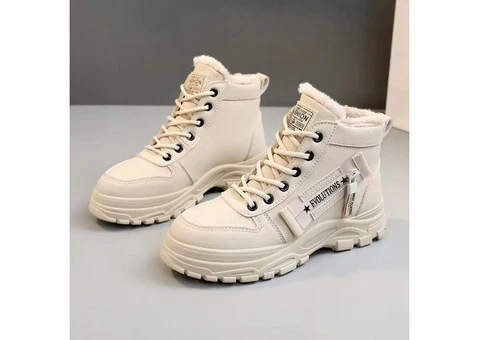 Girls Martin English Style Children's High Top Boots - 1/3