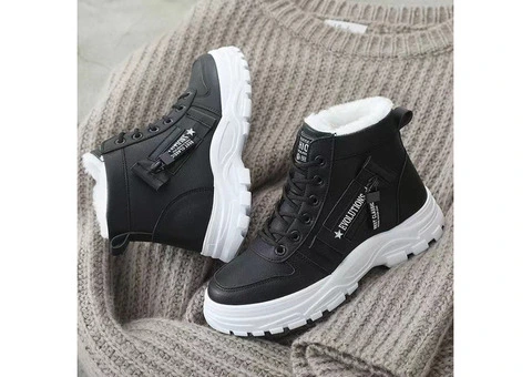 Girls Martin English Style Children's High Top Boots - 3/3