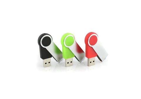 Sleek & Practical Twister USB Drives for Your Brand