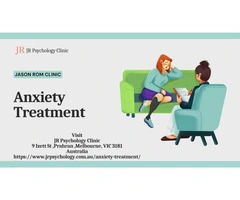 Get the Anxiety Treatment in Melbourne at Jr Psychology Clinic