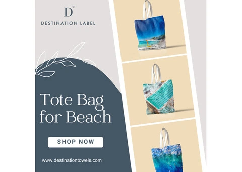 Buy Stylish and Reusable Tote Bags for the Beach in Australia