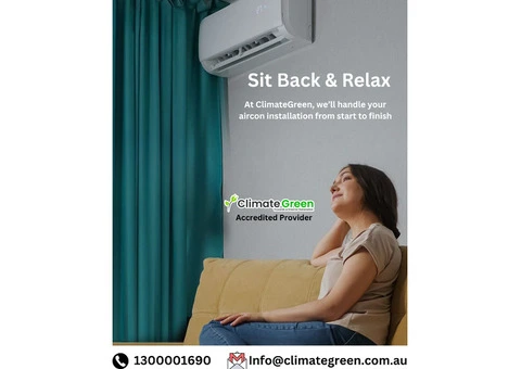 Stay Cool Without the Hassle – Expert Aircon Installation by ClimateGreen