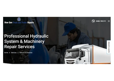 Get Reliable Professional Earthmoving Machinery Repair Services 