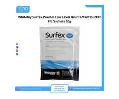Whiteley Surfex Powder Low Level Disinfectant Bucket Fill Sachets 85g - Joya Medical Supplies