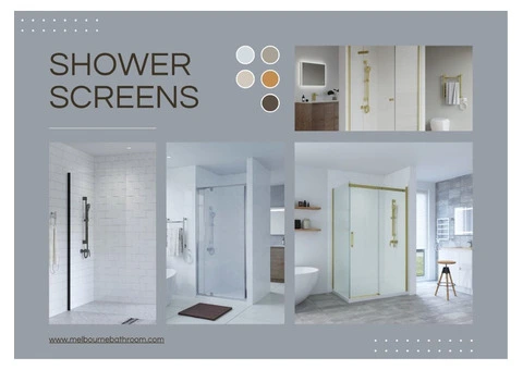 Stylish Glass Shower Screens – Melbourne Bathroom Shop's Best Deals! - 1/6