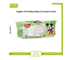 Huggies Thick Baby Wipes Cucumber and Aloe - Joya Medical Supplies