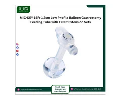 MIC-KEY 14Fr 1.7cm Low Profile Balloon Gastrostomy Feeding Tube with ENFit Extension Sets