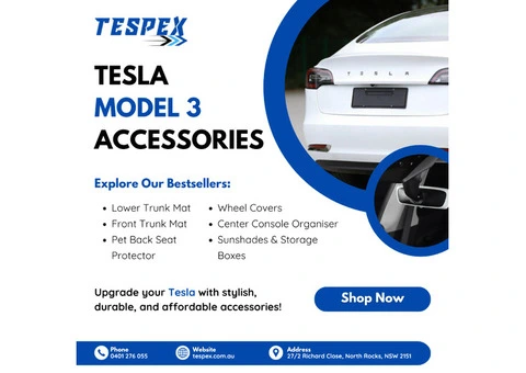Tesla Model 3 Accessories | Tespex