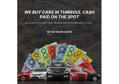 We Buy Cars in Thirroul Cash Paid on the Spot