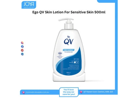 Ego QV Skin Lotion For Sensitive Skin 500ml - Joya Medical Supplies