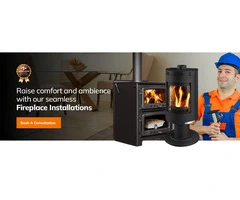 Premium Freestanding Wood Fireplaces – Stylish & Efficient Heating