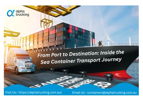Sea Container Transport Services – Fast & Reliable