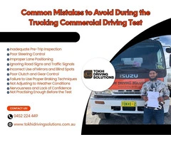 Top Mistakes to Avoid in Your Truck Driving Test