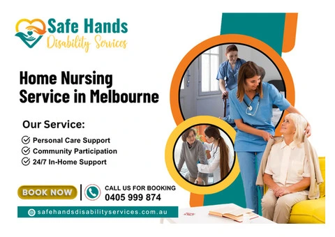 Disability Support at Home Melbourne – Trusted Home Nursing Service in Melbourne
