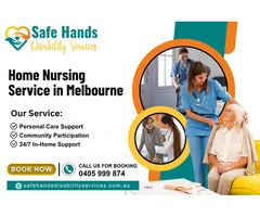 Disability Support at Home Melbourne – Trusted Home Nursing Service in Melbourne