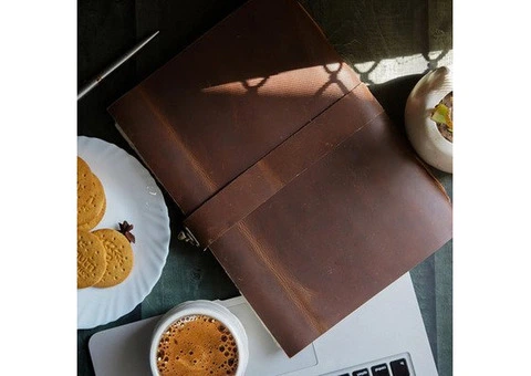 Handcrafted Luxury Leather Journals for Writing Inspiration