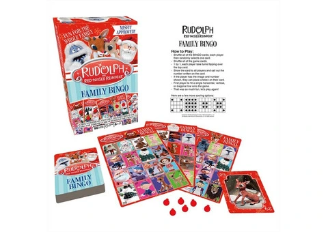 Rudolph Family Bingo - Qubyk AU