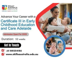 Study SAI Cert 3 in Early Childhood Education and Care in Adelaide