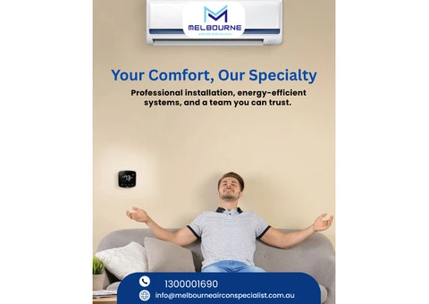 Experience Ultimate Comfort with Melbourne Aircon Specialists!