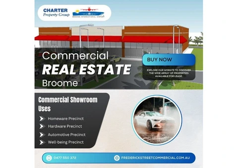 Top Commercial Real Estate Broome Listings – Frederick Street Commercial