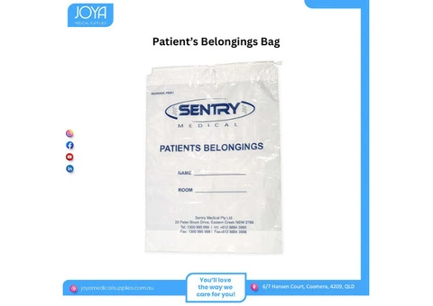 Patient’s Belongings Bag - Joya Medical Supplies