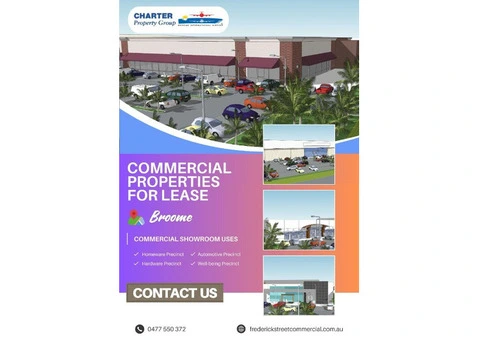 Commercial Properties for Lease in Broome | Frederick Street Commercial