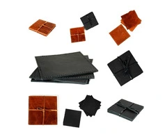 Protect Your Surfaces with Long-Lasting Leather Coasters