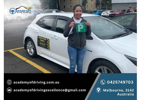 Comprehensive Driving Lessons in Melbourne by Expert Instructors