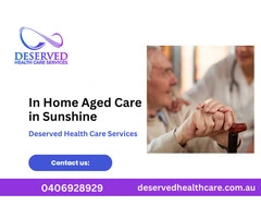 Professional In Home Aged Care Support in Sunshine