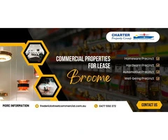 Explore Commercial Properties for Lease in Broome – Frederick Street Commercial