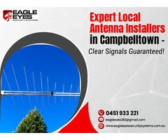 Expert Local Antenna Installers in Campbelltown – Clear Signals Guaranteed