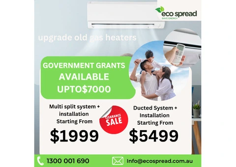 Upgrade Your Heating & Cooling with EcoSpread – Massive Rebates Available!