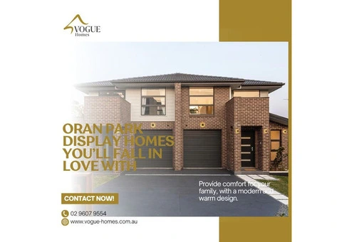 Walk Through Real Life Comfort in Oran Park Display Homes