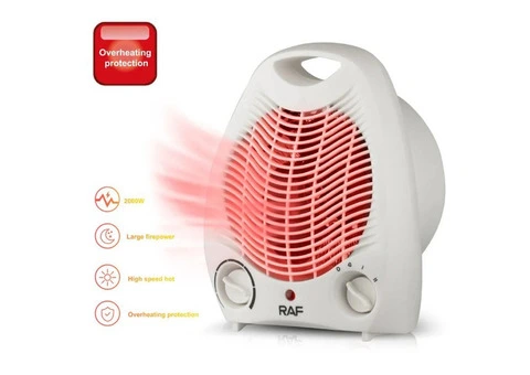 Electric Fan Heater – Powerful and Safe Heating Overheating Protection - Qubyk AU
