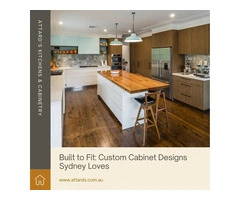 Upgrade Your Kitchen with Sydney’s Finest Custom Cabinets