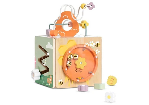Classic World Honeybee Activity Cube - Qubyk AU