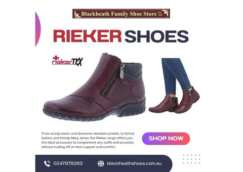 Explore Rieker Shoes at Blackheath Shoes Store – Blue Mountains, NSW