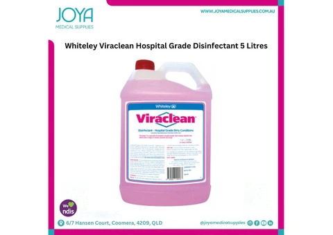 Whiteley Viraclean Hospital Grade Disinfectant 5 Litres - Joya Medical Supplies