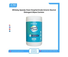 Whiteley Speedy Clean Hospital Grade Anionic Neutral Detergent Wipes Canister - Australia