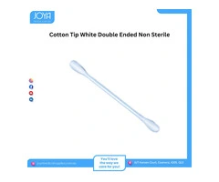 Cotton Tip White Double Ended Non Sterile - Joya Medical Supplies