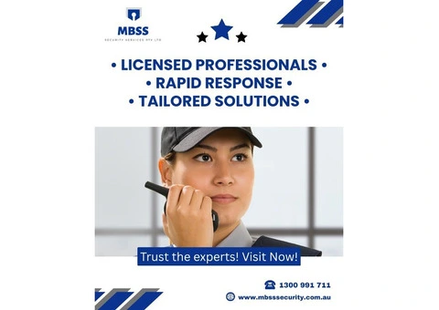 Trusted Security Services in Melbourne – Professional Protection You Can Rely On