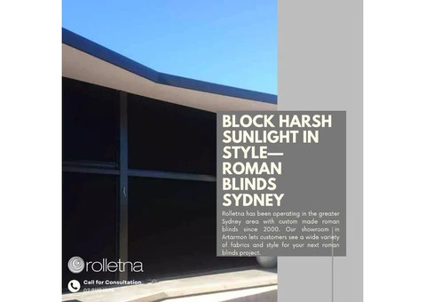 Upgrade Your Décor Instantly with Roman Blinds Sydney
