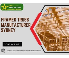 Interested in finding a reputable Frames Truss Manufacturer in Sydney?